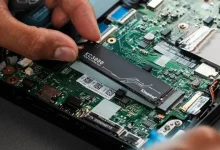 نصب هارد SSD روی لپ تاپ